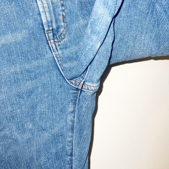 Madewell the perfect vintage distressed raw hem women’s jeans - Picture 4 of 15